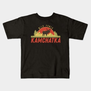 Kamchatka. Wild power Kids T-Shirt